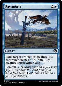 Ravenform (167) [The Lost Caverns of Ixalan Commander] - Deck Out Gaming