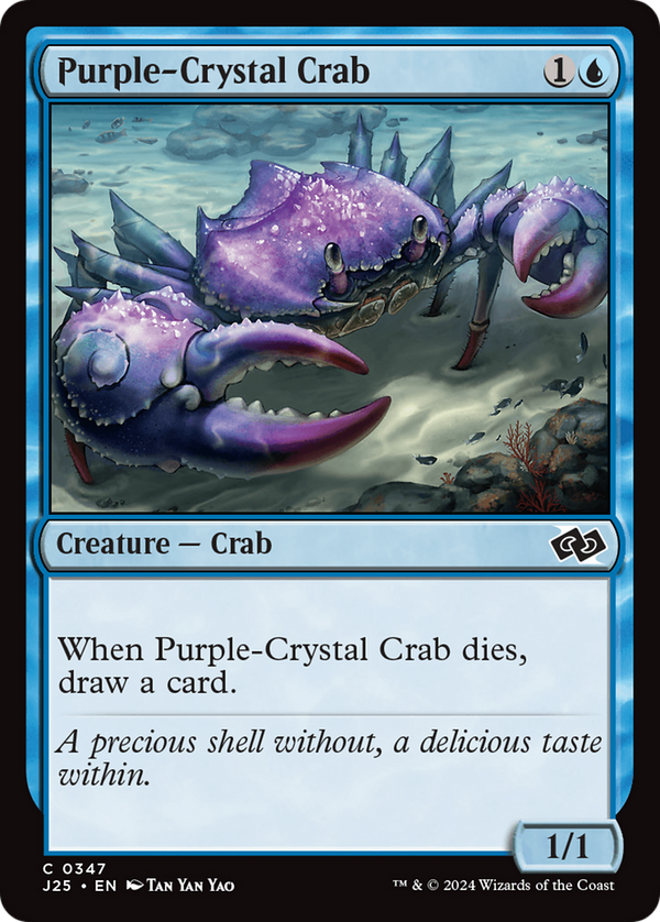 Purple-Crystal Crab (347) [Foundations Jumpstart] - Deck Out Gaming