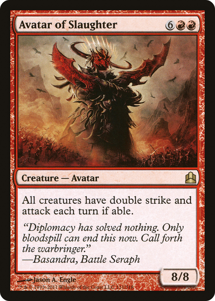 Avatar of Slaughter (111) [Commander] - Deck Out Gaming