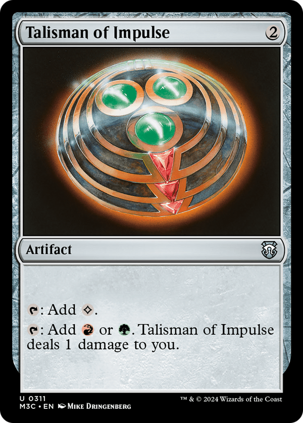 Talisman of Impulse (311) [Modern Horizons 3 Commander] - Deck Out Gaming