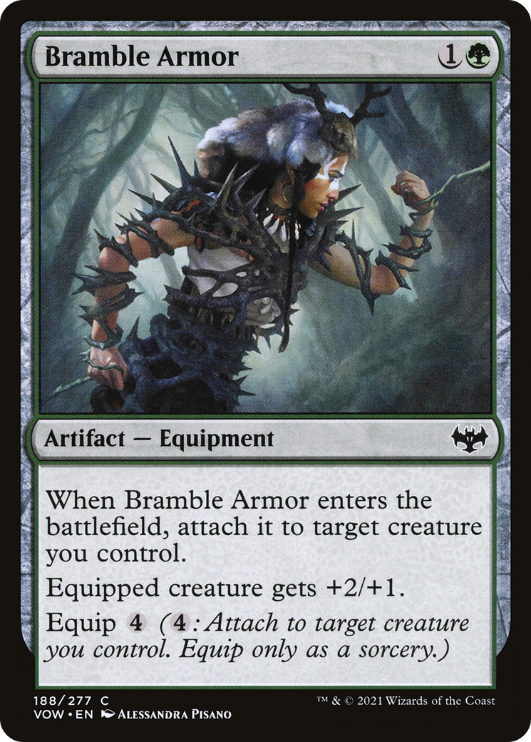 Bramble Armor (188) [Innistrad: Crimson Vow] - Deck Out Gaming