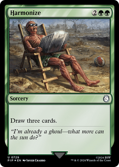 Harmonize (Surge Foil) (729) [Fallout] foil - Deck Out Gaming