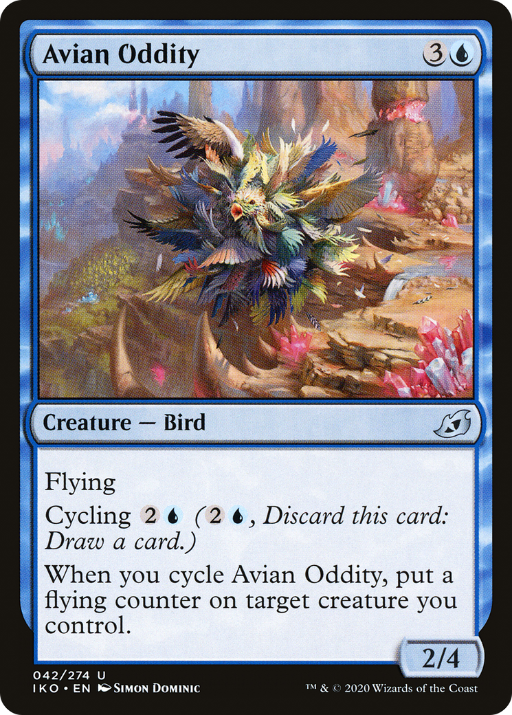 Avian Oddity (42) [Ikoria: Lair of Behemoths] foil - Deck Out Gaming