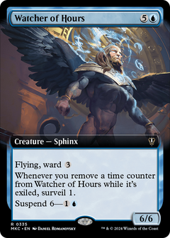 Watcher of Hours (Extended Art) (335) [Murders at Karlov Manor Commander] - Deck Out Gaming