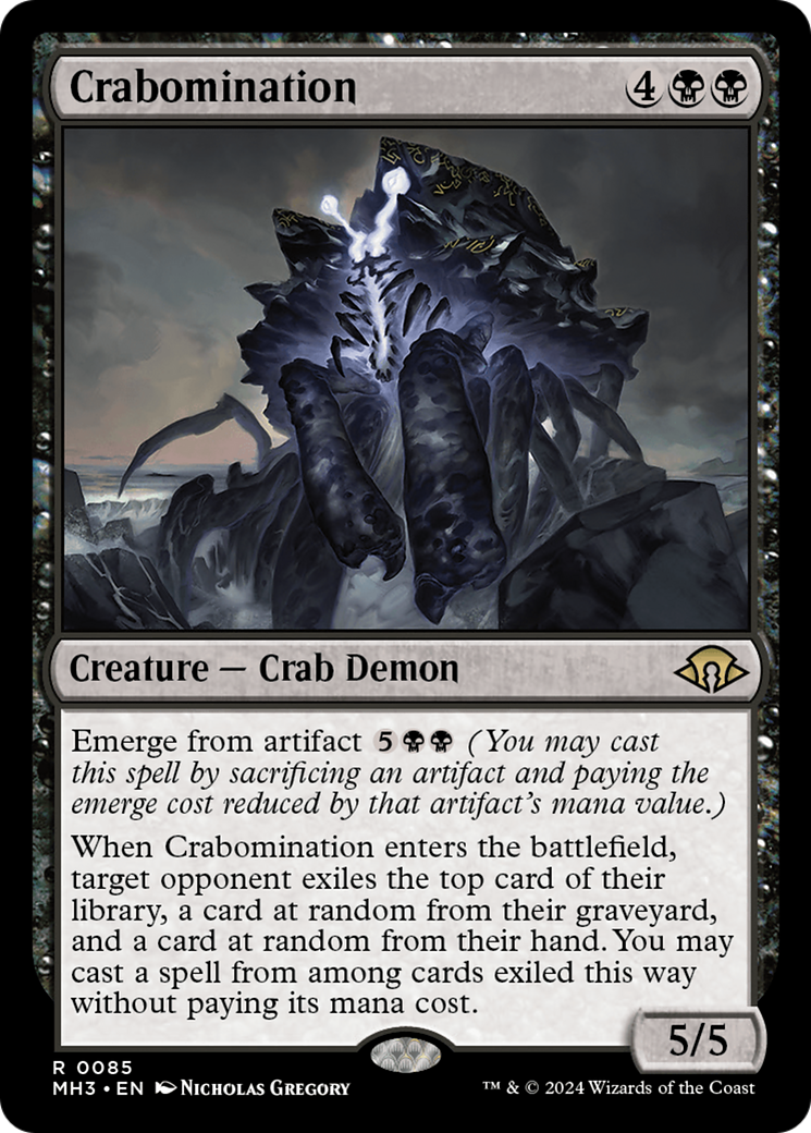 Crabomination (85) [Modern Horizons 3] foil - Deck Out Gaming