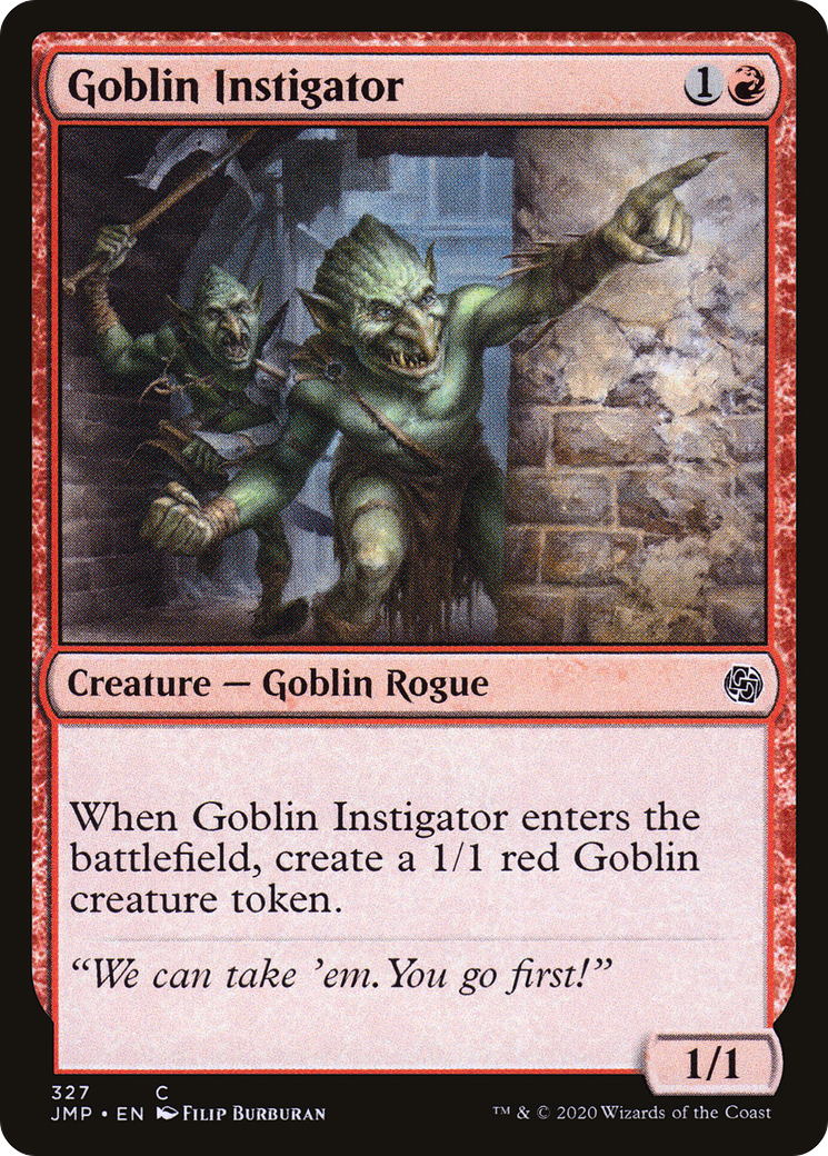 Goblin Instigator (327) [Jumpstart] - Deck Out Gaming