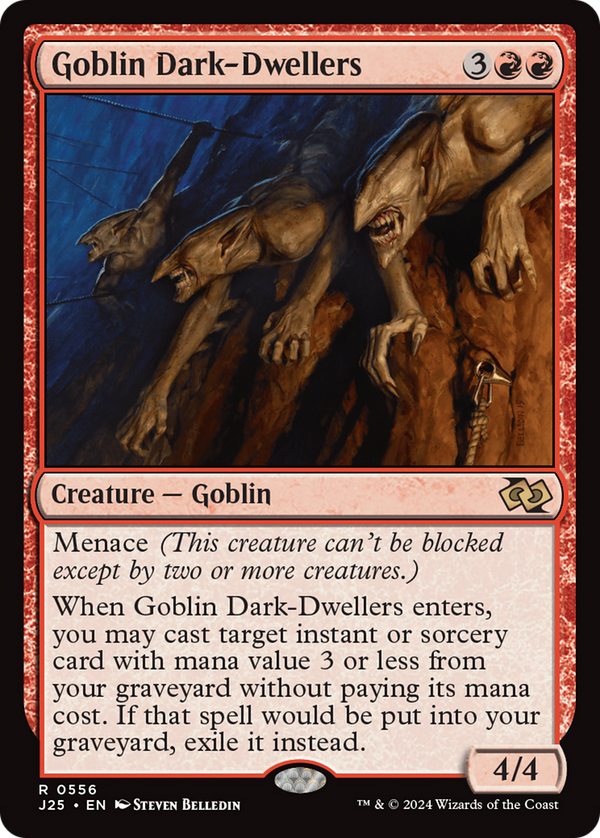 Goblin Dark-Dwellers (556) [Foundations Jumpstart] - Deck Out Gaming