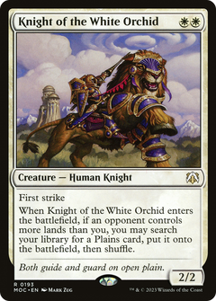 Knight of the White Orchid (193) [March of the Machine Commander] - Deck Out Gaming