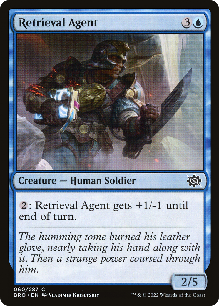 Retrieval Agent (60) [The Brothers' War] foil - Deck Out Gaming
