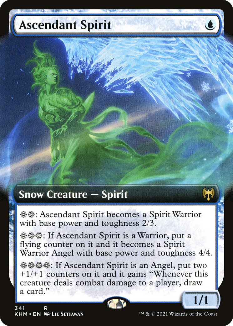 Ascendant Spirit (341) [Kaldheim] foil - Deck Out Gaming