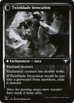 Twinblade Geist (307) [Innistrad: Double Feature] foil - Deck Out Gaming
