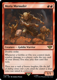 Moria Marauder (138) [The Lord of the Rings: Tales of Middle-earth] foil - Deck Out Gaming