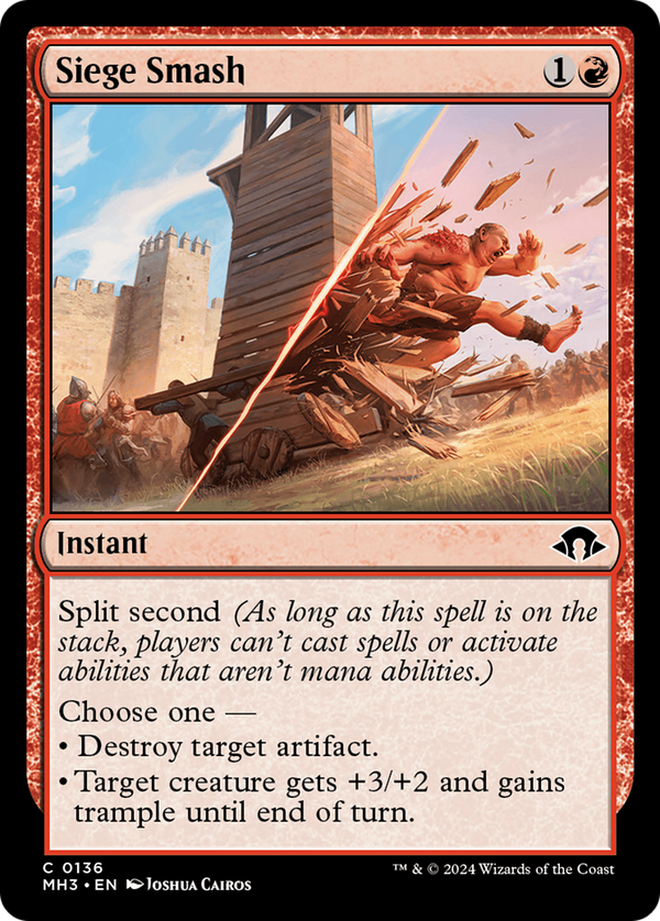 Siege Smash (136) [Modern Horizons 3] - Deck Out Gaming