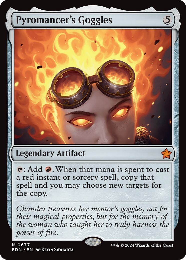 Pyromancer's Goggles (677) [Foundations] - Deck Out Gaming