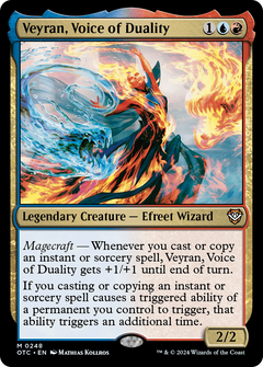 Veyran, Voice of Duality (248) [Outlaws of Thunder Junction Commander] - Deck Out Gaming