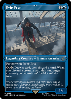 Evie Frye (192) [Assassin's Creed] etched - Deck Out Gaming