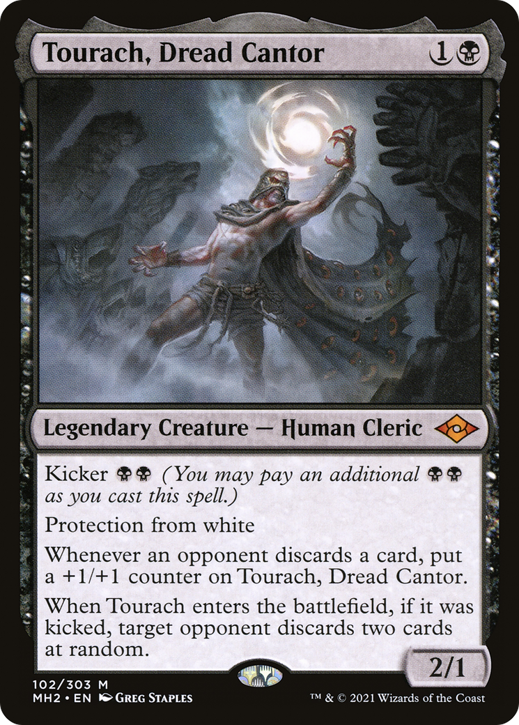 Tourach, Dread Cantor (102) [Modern Horizons 2] foil - Deck Out Gaming