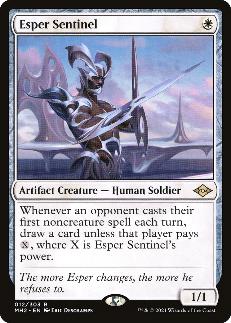 Esper Sentinel (12) [Modern Horizons 2] foil - Deck Out Gaming