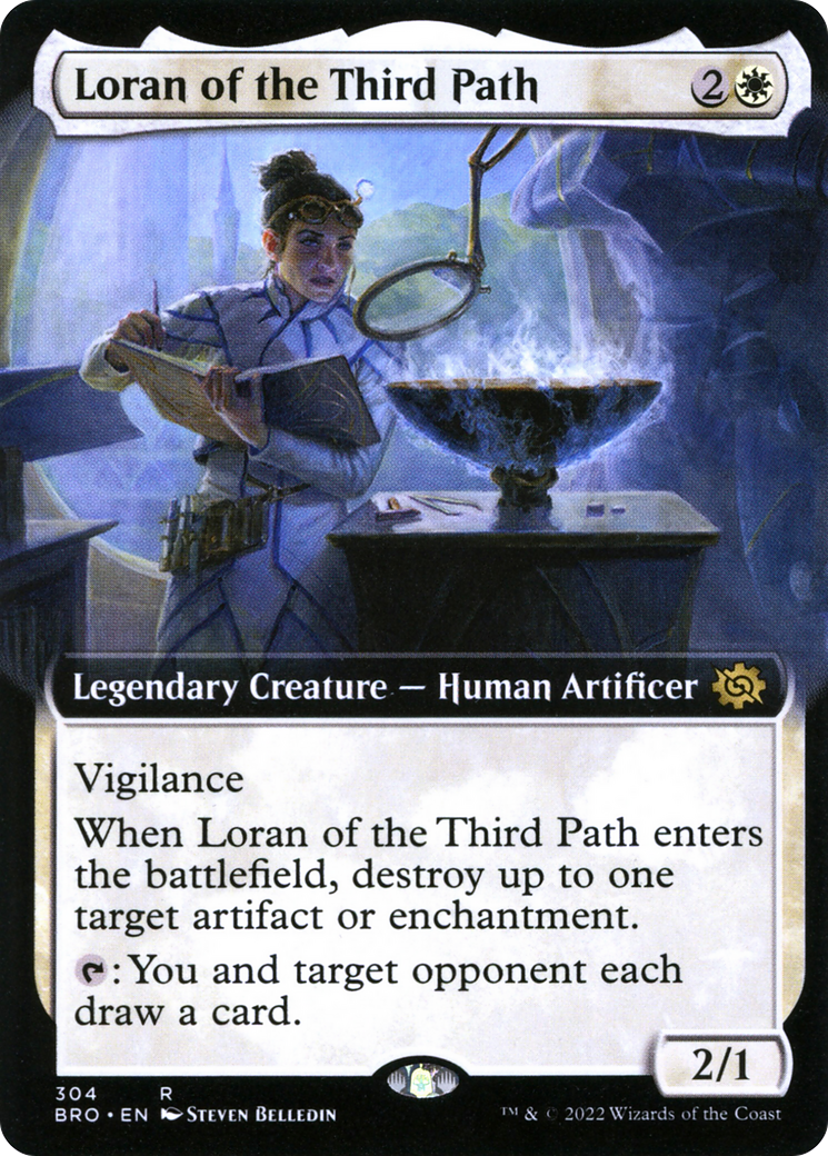 Loran of the Third Path (Extended Art) (304) [The Brothers' War] - Deck Out Gaming