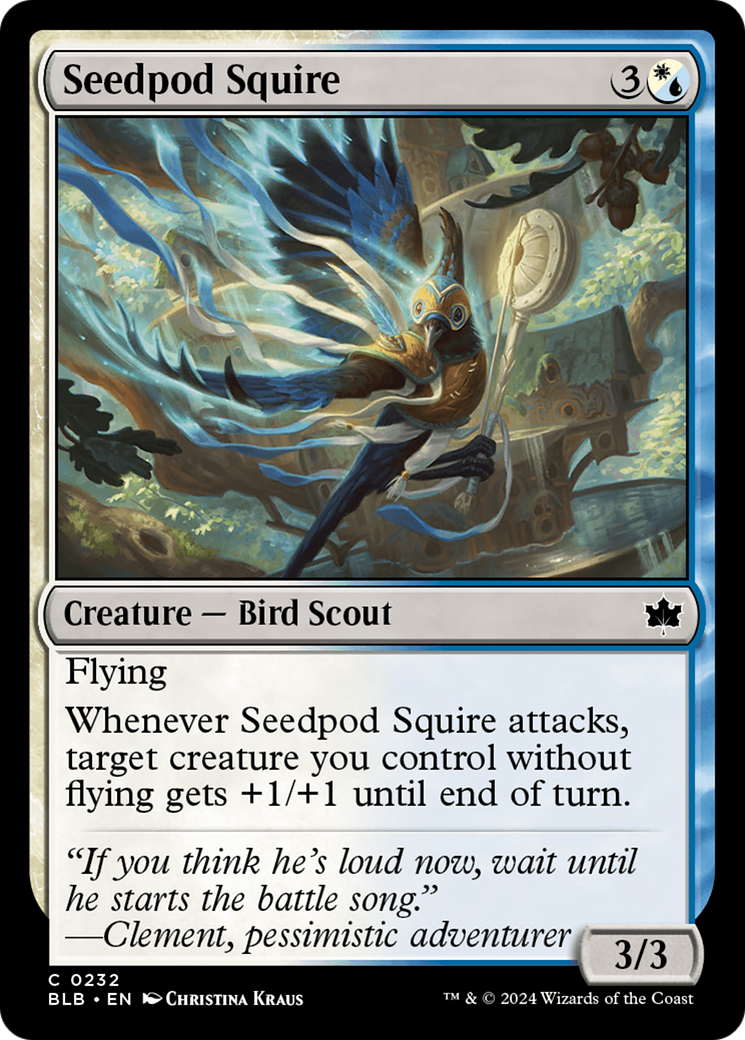 Seedpod Squire (232) [Bloomburrow] - Deck Out Gaming