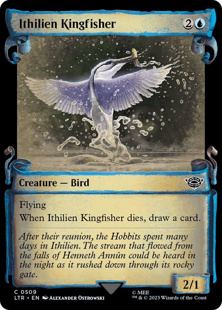 Ithilien Kingfisher (Showcase Scrolls) (509) [The Lord of the Rings: Tales of Middle-earth] - Deck Out Gaming