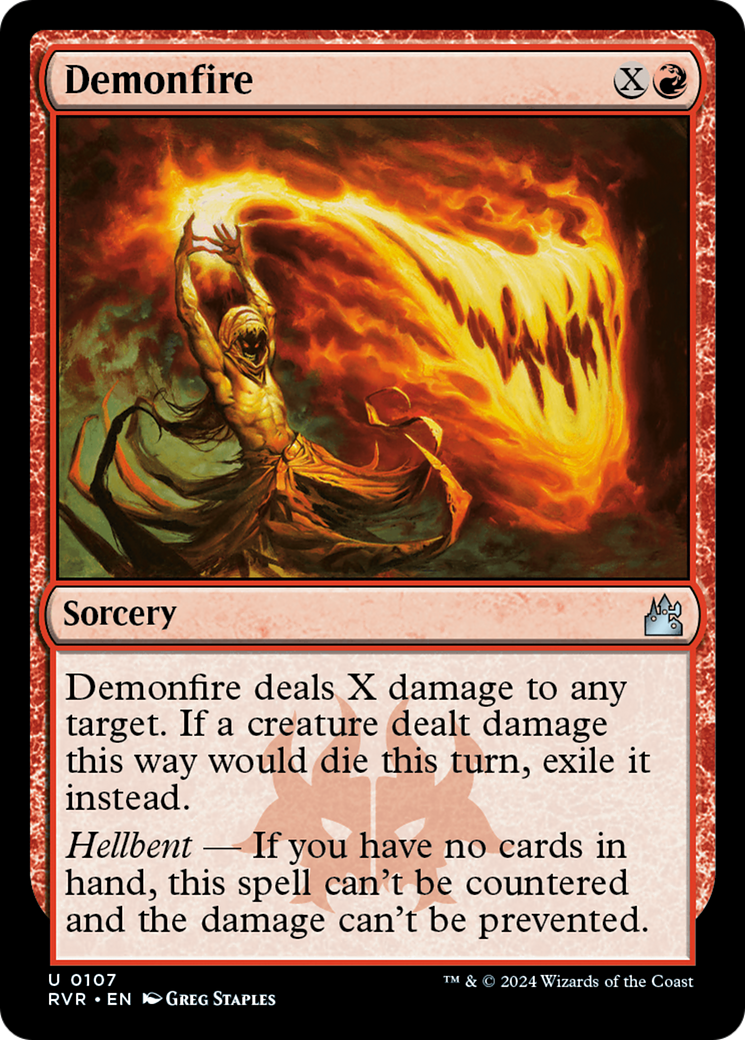 Demonfire (107) [Ravnica Remastered] - Deck Out Gaming