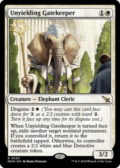 Unyielding Gatekeeper (35) [Murders at Karlov Manor] foil - Deck Out Gaming
