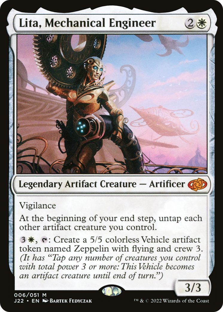 Lita, Mechanical Engineer (6) [Jumpstart 2022] - Deck Out Gaming
