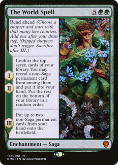 The World Spell (189) [Dominaria United] - Deck Out Gaming