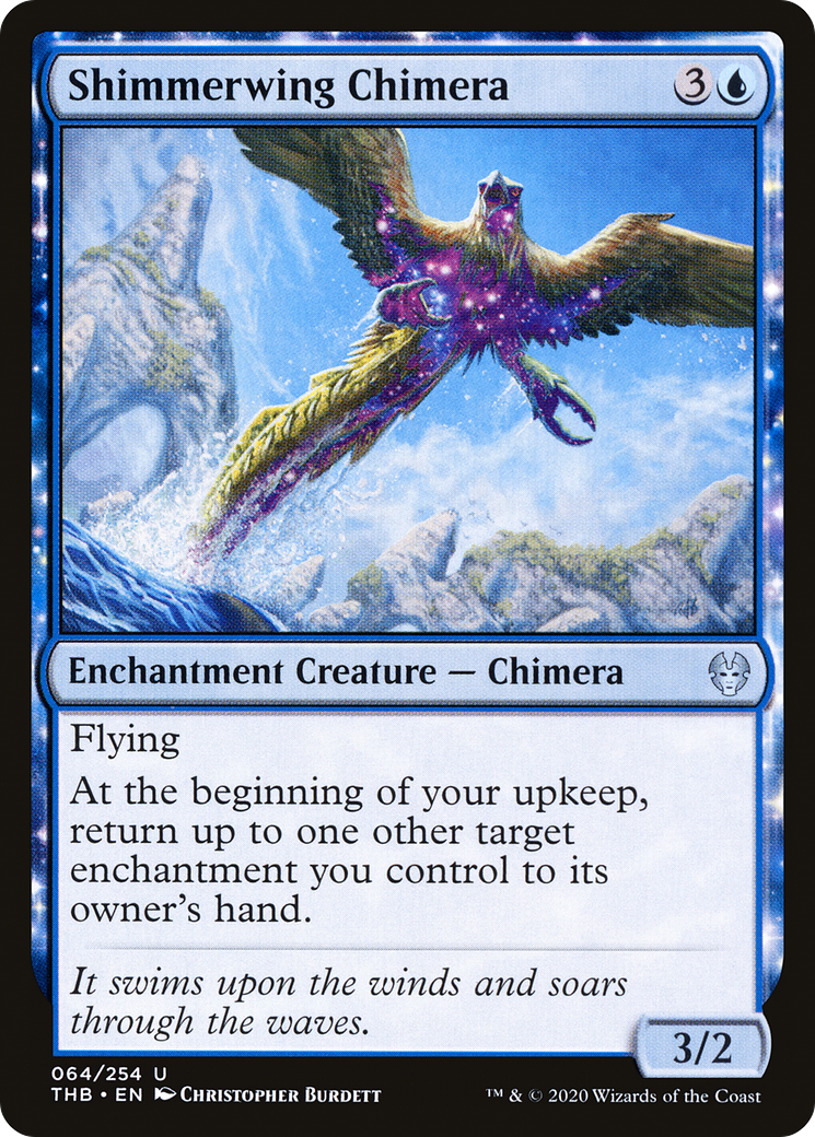 Shimmerwing Chimera (64) [Theros Beyond Death] foil - Deck Out Gaming