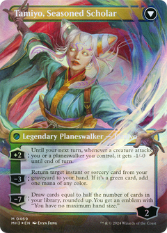 Tamiyo, Inquisitive Student (Borderless) (Textured Foil) (469) [Modern Horizons 3] foil - Deck Out Gaming
