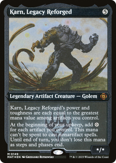 Karn, Legacy Reforged (149) [March of the Machine: The Aftermath] etched - Deck Out Gaming