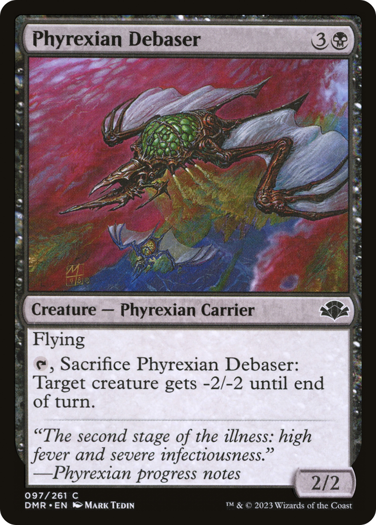 Phyrexian Debaser (97) [Dominaria Remastered] foil - Deck Out Gaming
