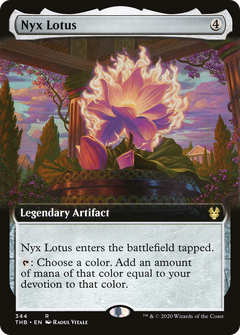 Nyx Lotus (Extended Art) (344) [Theros Beyond Death] foil - Deck Out Gaming