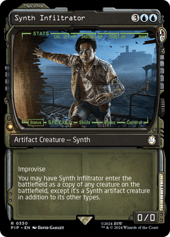 Synth Infiltrator (Showcase) (330) [Fallout] - Deck Out Gaming