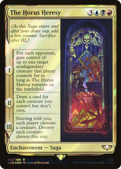 The Horus Heresy (Surge Foil) (126) [Warhammer 40,000 Commander] foil - Deck Out Gaming