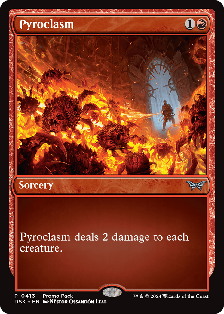 Pyroclasm (413) [Duskmourn: House of Horror] - Deck Out Gaming