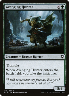 Avenging Hunter (215) [Commander Legends: Battle for Baldur's Gate] - Deck Out Gaming