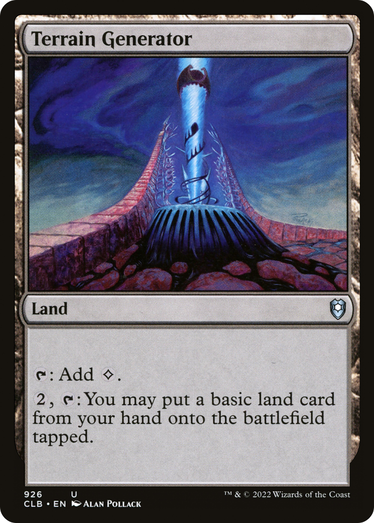 Terrain Generator (926) [Commander Legends: Battle for Baldur's Gate] - Deck Out Gaming