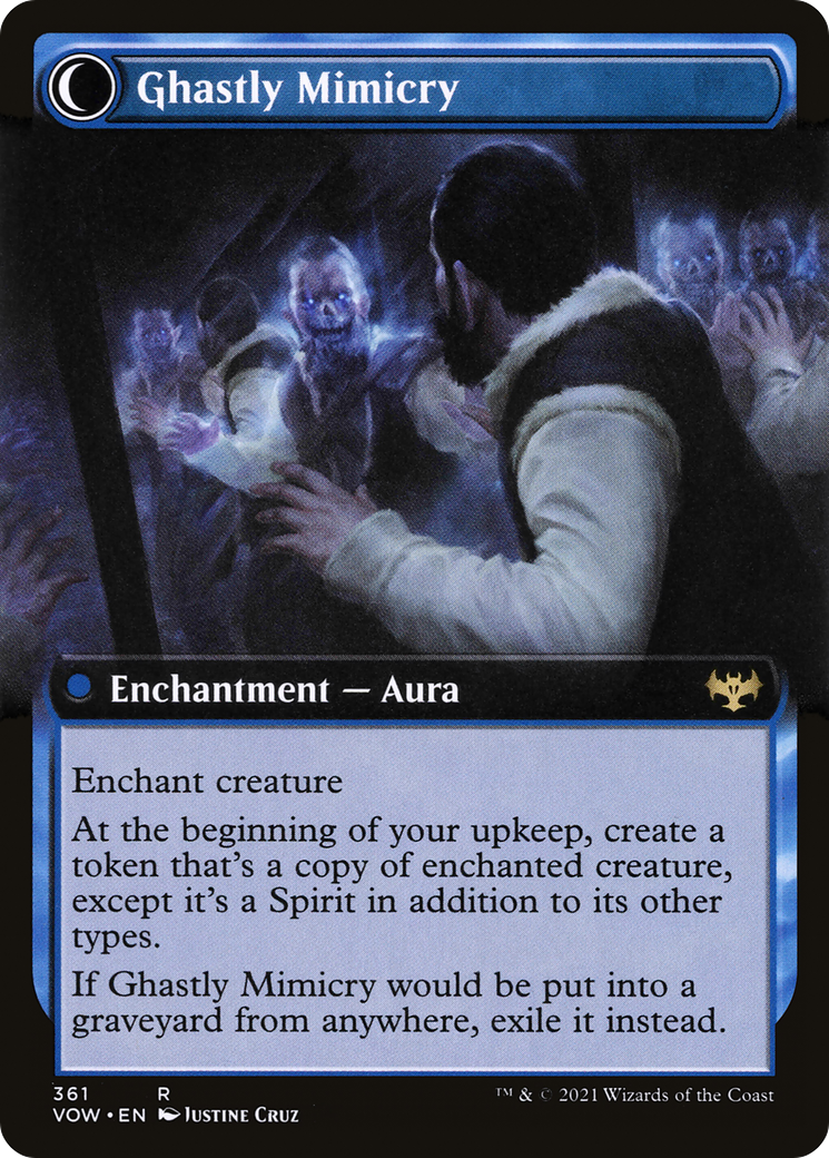 Mirrorhall Mimic (Extended Art) (361) [Innistrad: Crimson Vow] - Deck Out Gaming