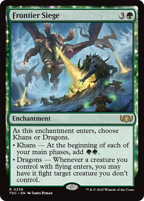 Frontier Siege (256) [Commander: Tarkir: Dragonstorm] - Deck Out Gaming
