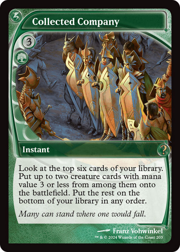 Collected Company (Future Sight) (203) [Mystery Booster 2] foil - Deck Out Gaming