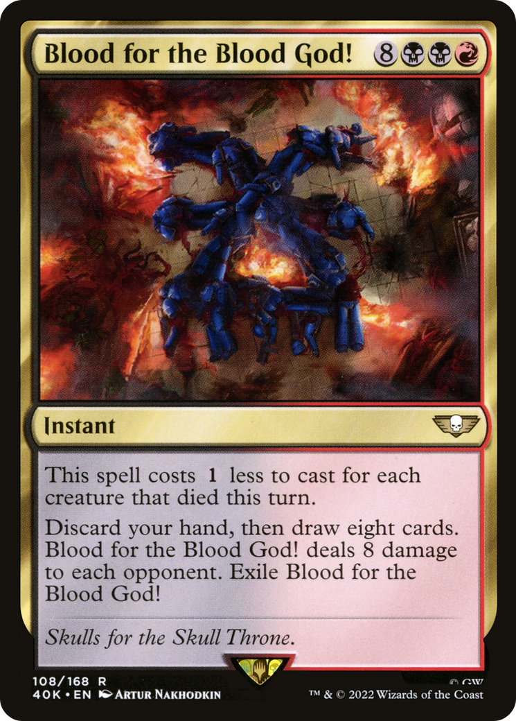Blood for the Blood God! (108) [Warhammer 40,000 Commander] - Deck Out Gaming