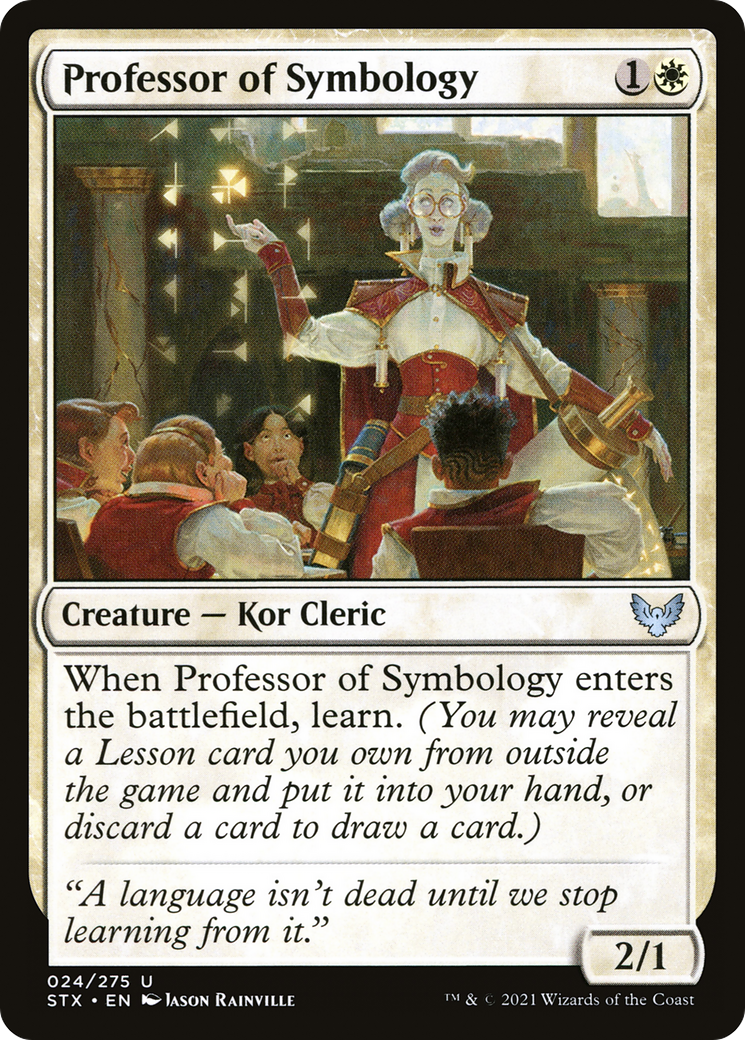 Professor of Symbology (24) [Strixhaven: School of Mages] - Deck Out Gaming