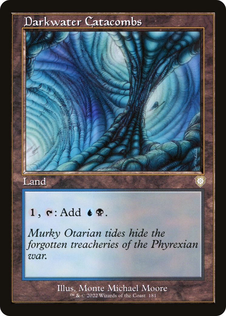 Darkwater Catacombs (Retro Frame) (181) [Commander: The Brothers' War] - Deck Out Gaming