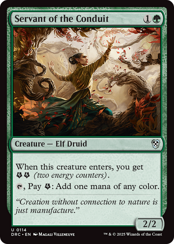 Servant of the Conduit (114) [Commander: Aetherdrift] - Deck Out Gaming