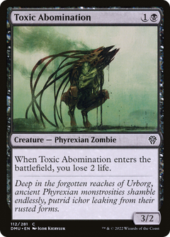 Toxic Abomination (112) [Dominaria United] - Deck Out Gaming