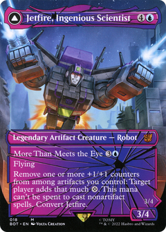 Jetfire, Ingenious Scientist (Shattered Glass) (18) [Transformers] - Deck Out Gaming