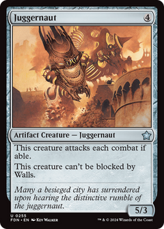 Juggernaut (255) [Foundations] foil - Deck Out Gaming