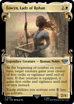 Eowyn, Lady of Rohan (Showcase Scrolls) (461) [The Lord of the Rings: Tales of Middle-earth] foil - Deck Out Gaming